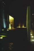 Pavilion of the Azores: pavillon patio at night