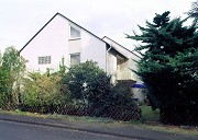 My childhood home: western view with terrace