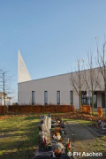 Lambertuskapelle: view cemetery's view to church tower (photo: Demir)