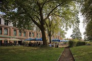 New railway town Opladen: catering in a historic building