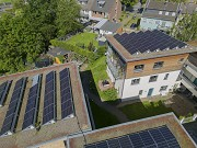 Patchwork house: Eastern view of photovoltaic system, fig. 1