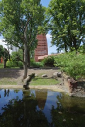 Rhino Pagoda, Berlin: north-eastern view