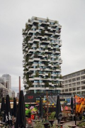 Trudo Vertical Forest: north-western view (zoom)